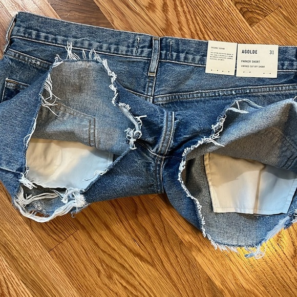 AGolde Parker Vintage Cut Off Short Size 31 NWT - Picture 14 of 16